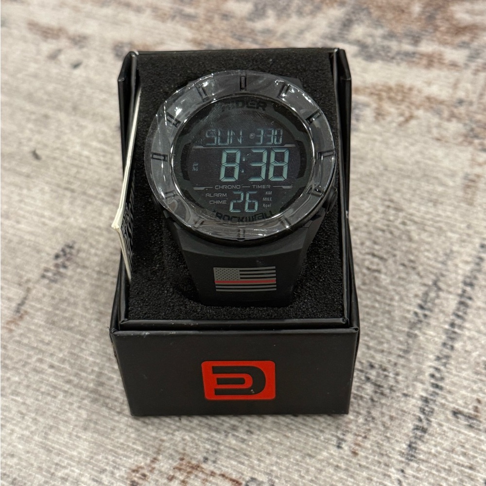 Rockwell First Responder Black Digital Watch